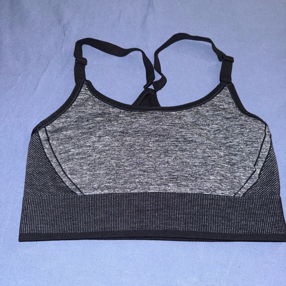 Women's Gray Sports Bra
